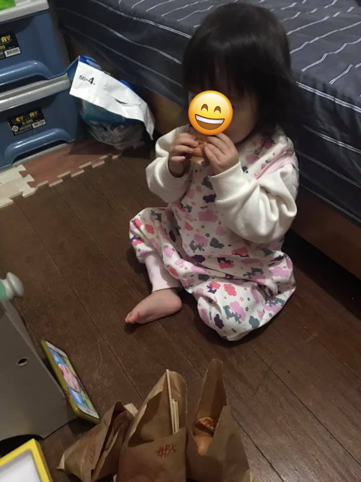 2歲女兒。