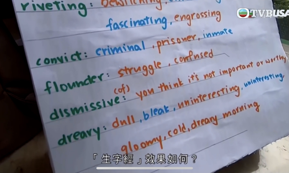 TVB《尋人記》截圖