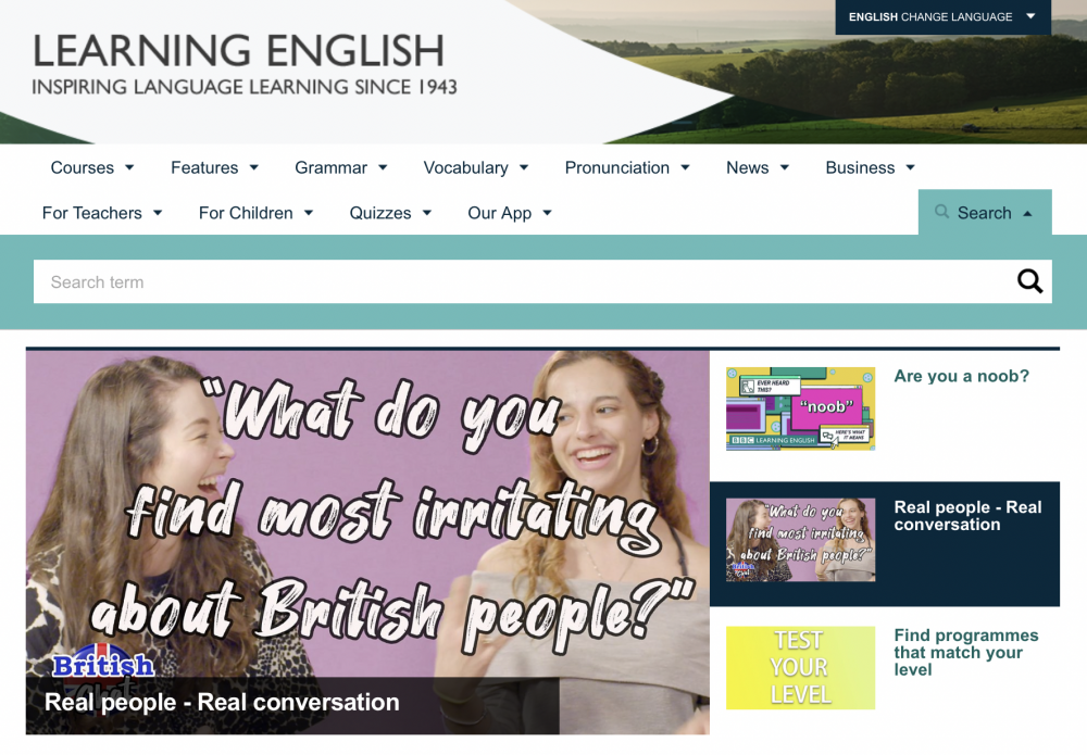 BBC Learning English免費英文網絡學習平台