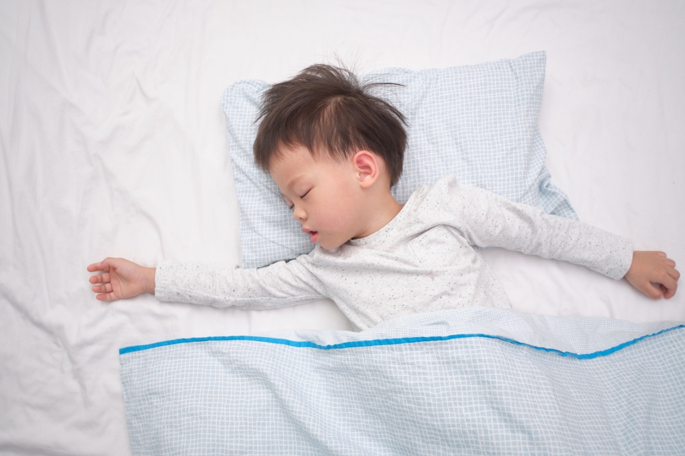 充足的睡眠對孩子成長非常重要。