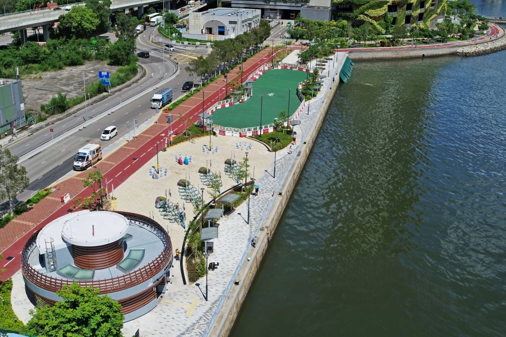 單車徑及單車公園2021-荃灣海濱段單車徑