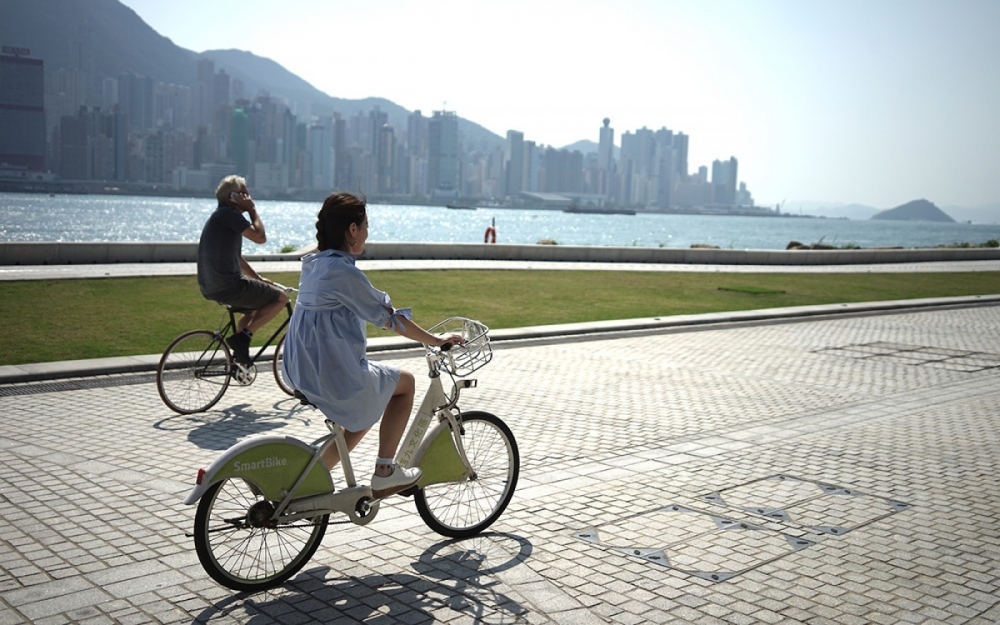 西九海濱長廊單車徑