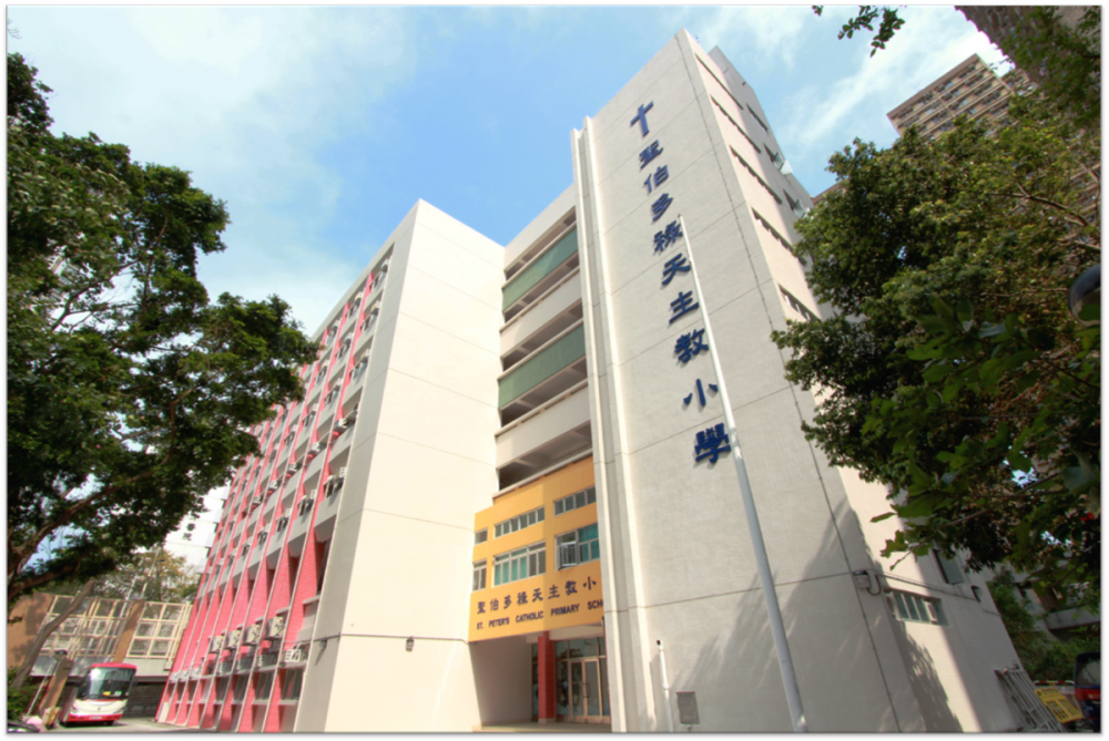 聖伯多祿天主教小學位於18校網