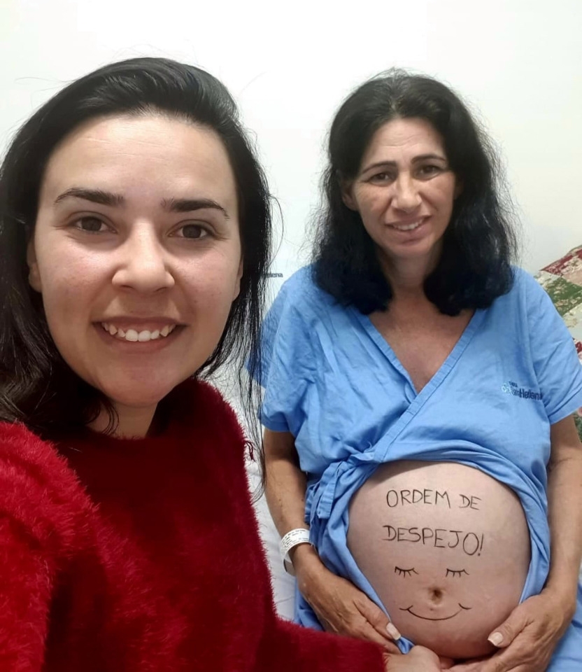 巴西南部一名53歲女子Rosicleia de Abreu Carlsem日前誕下女嬰，但這名高齡產婦所誕下的女嬰並非她的女兒而是其孫女