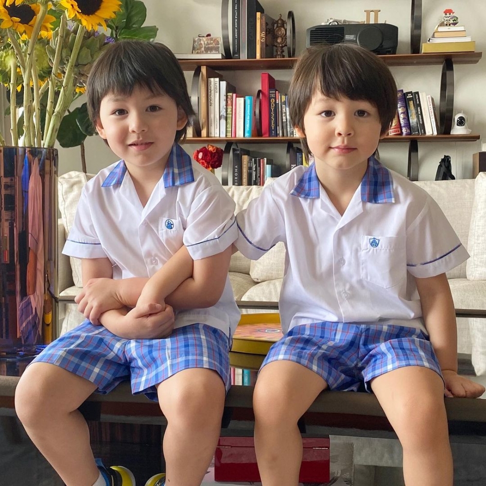 名模周汶錡與法籍丈夫育有兩兒,揀選了富口碑的本地名氣幼稚園「天主教聖瑪加利大幼稚園」。