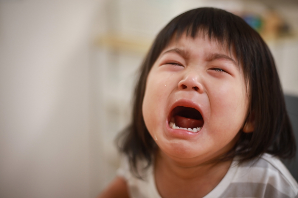 一個年約4歲的幼童疑似在地鐵站內走失,喊得非常淒厲的他嘴裏不停叫着媽媽。