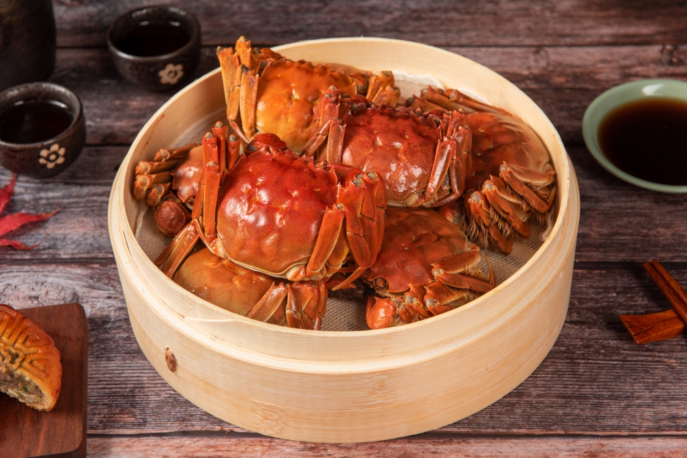 大閘蟹一定要徹底熟透才能食用。