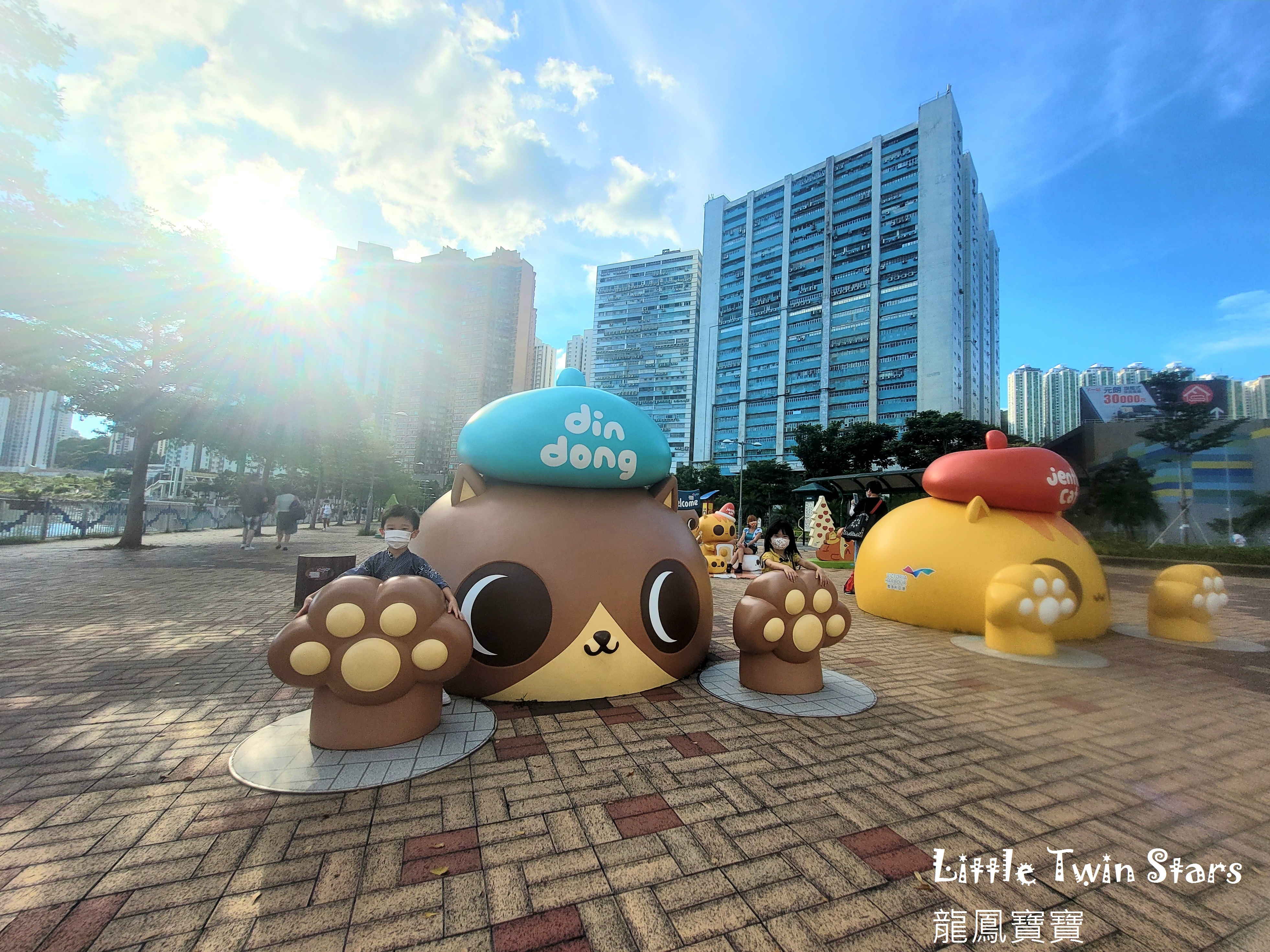 本地文創「貓室」帶同人氣卡通人物癲噹和阿讚貓來臨荃灣海濱公園!