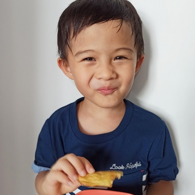 整完之後皓皓喬喬食唔停口