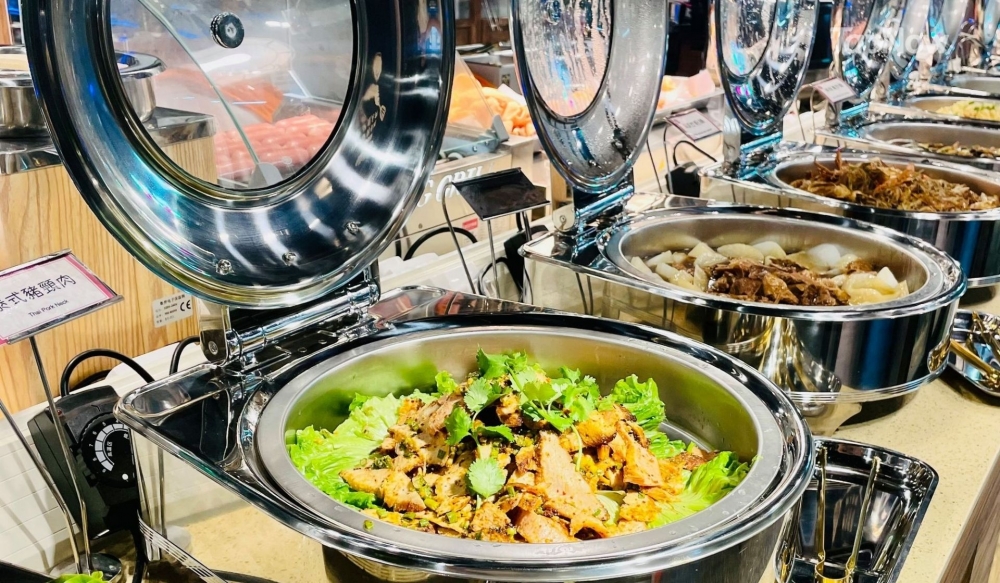泰.夯蝦除了海鮮外,其他燒烤類的放題食物陣容也很鼎盛。