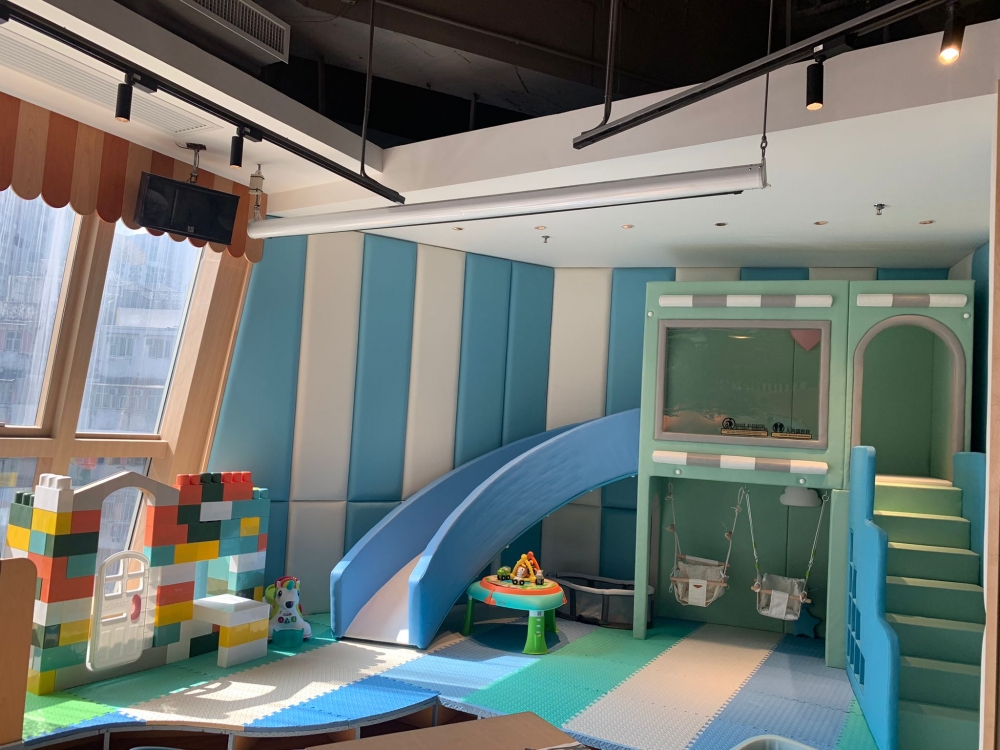 Q Time Cafe 親子餐廳設有兒童遊戲設施。