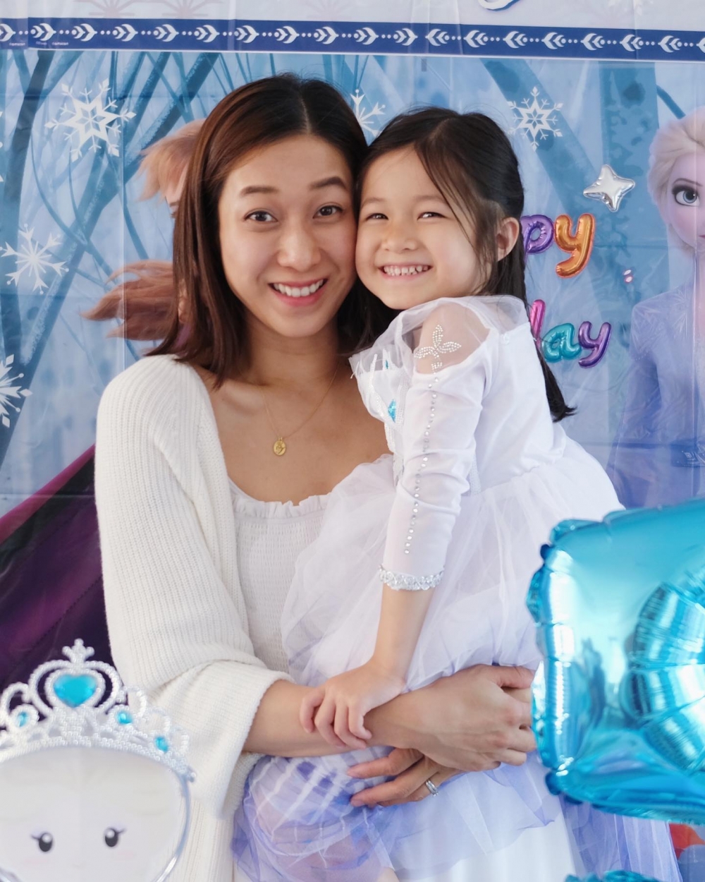 鍾嘉欣女兒已經5歲。