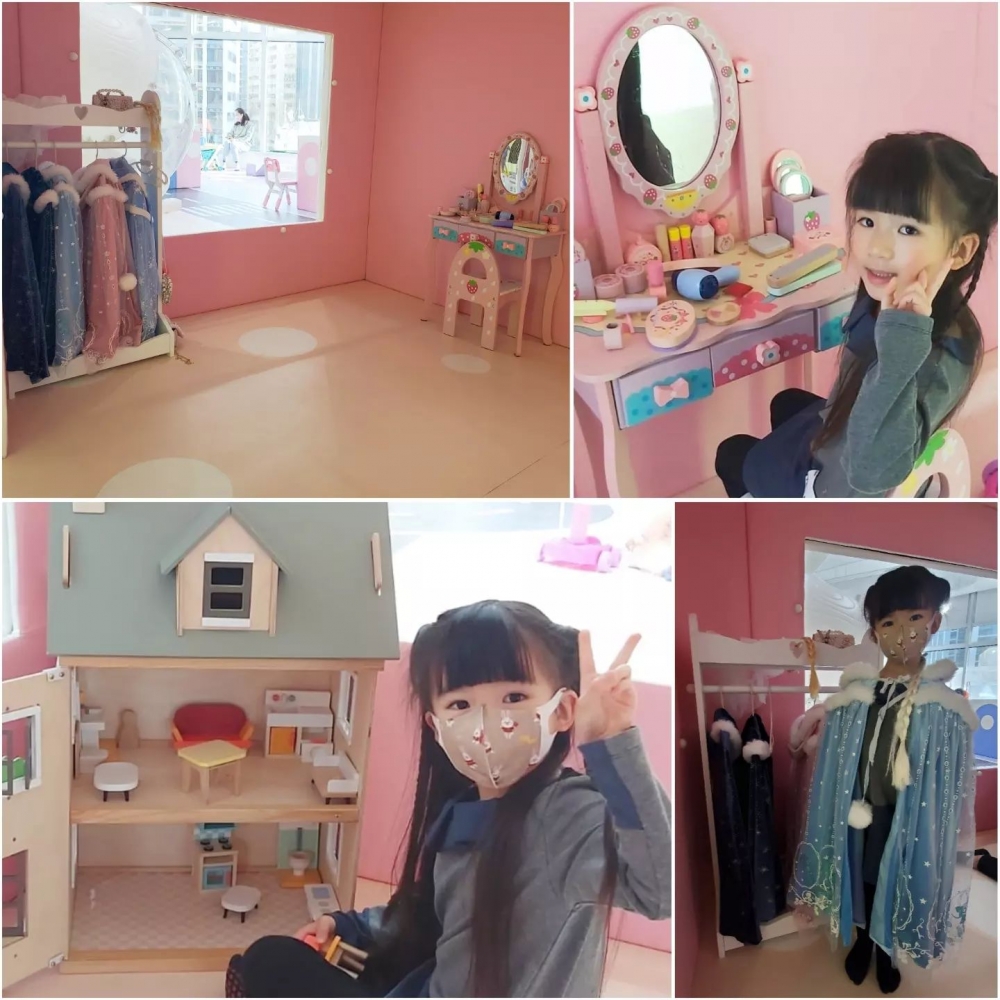 好漂亮夢幻的化妝間!