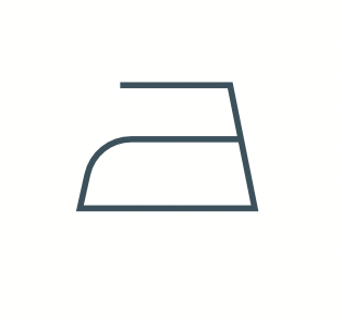 可平燙衣服標籤。