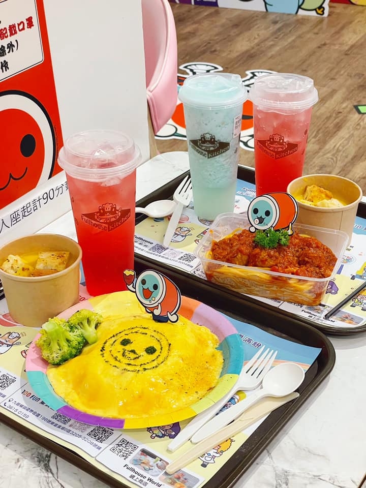 早前Fullhouse Kitchen與《太鼓之達人》推出的限定套餐看起來好好味。