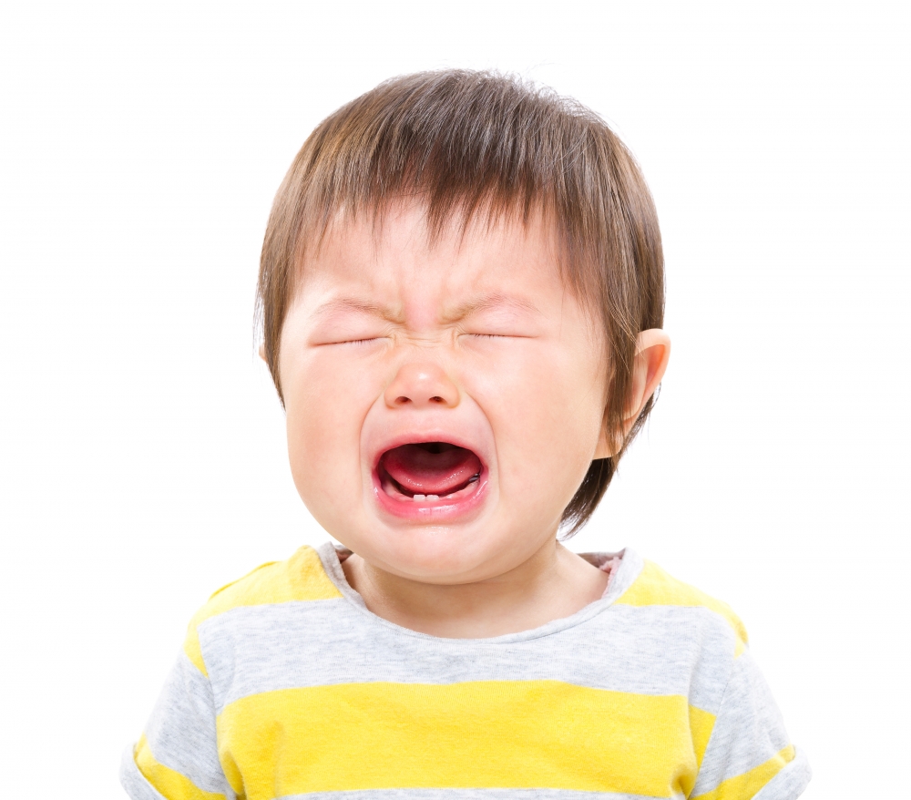 高需求寶寶更容易哭鬧。