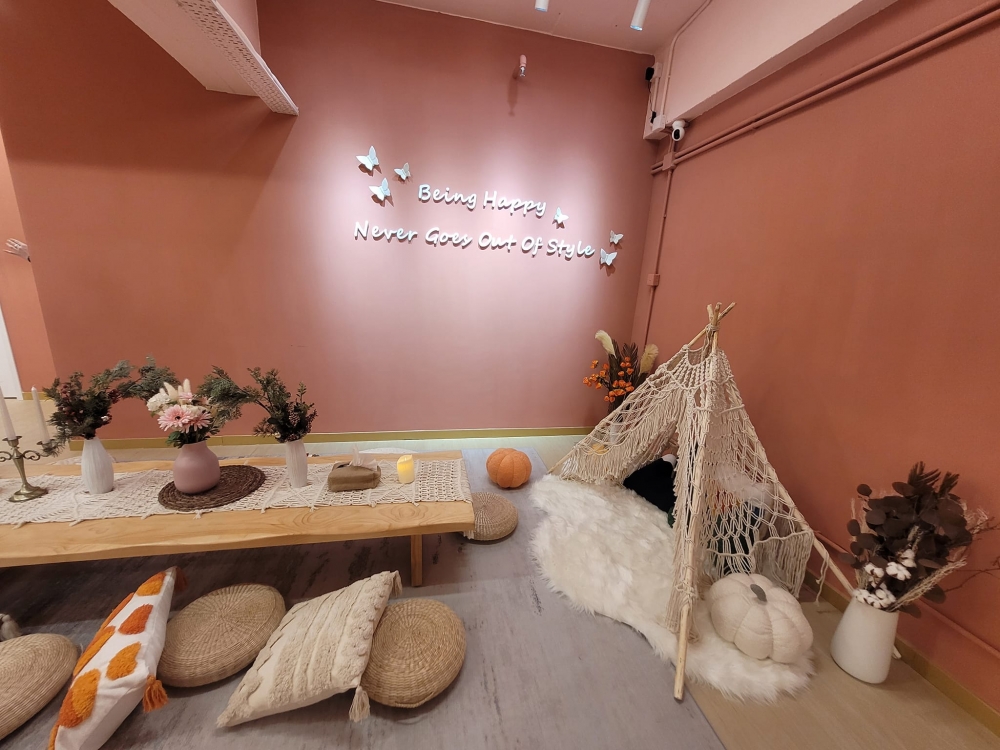 用餐區域可以包場開party,平日則成為超靚打卡位。