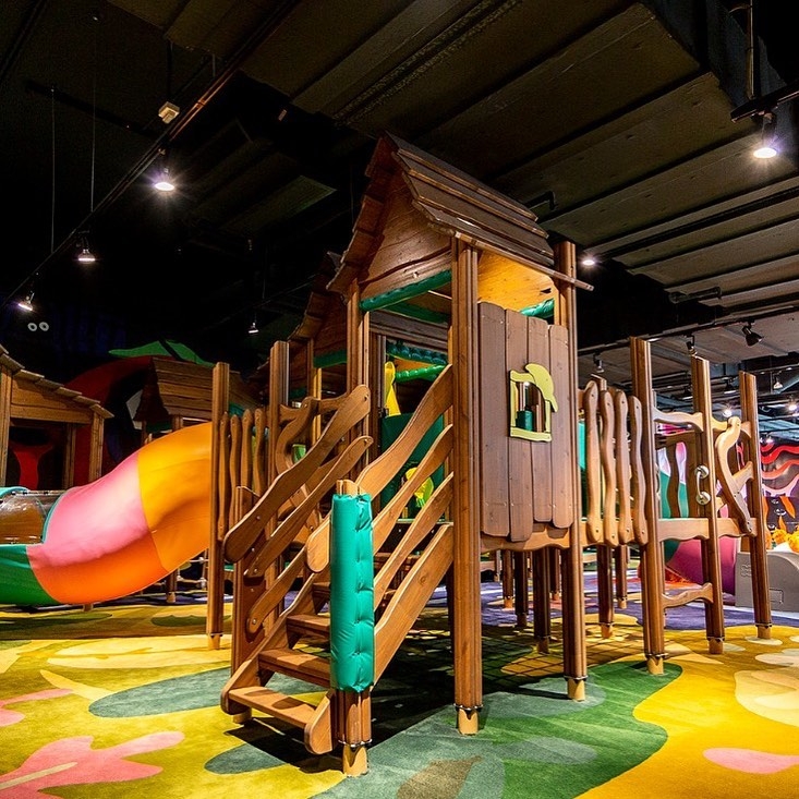 The Big Things Playground木屋。