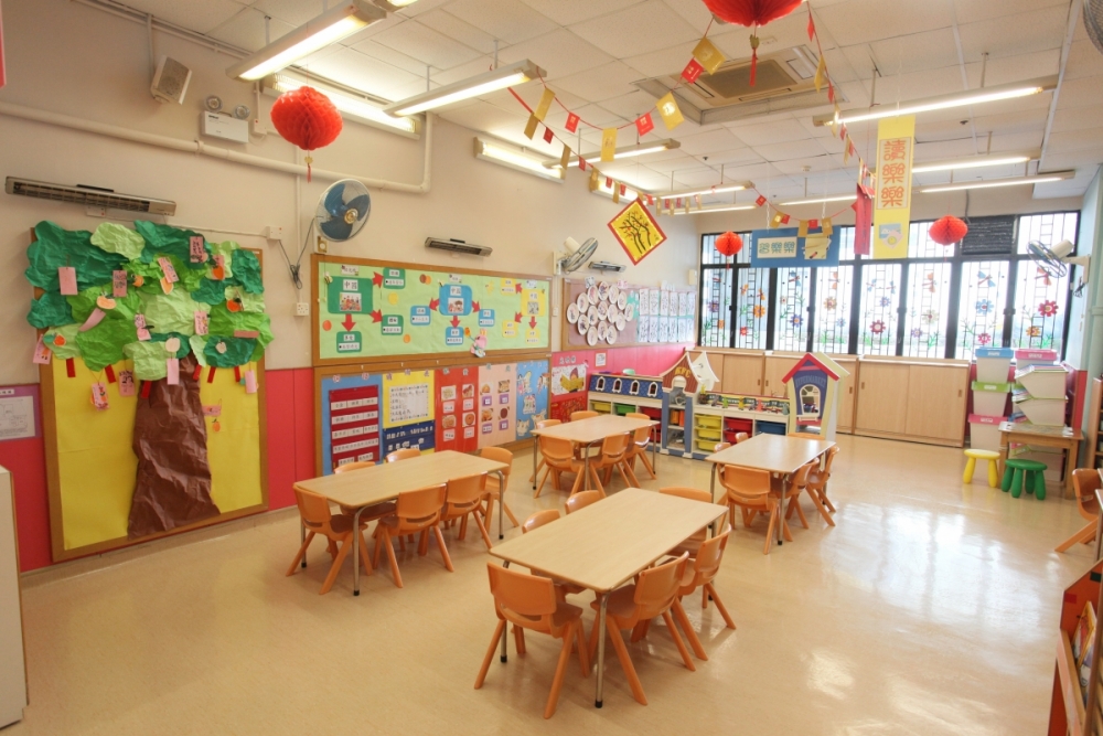 港九街坊婦女會丁毓珠幼稚園一開始招收N1新生。