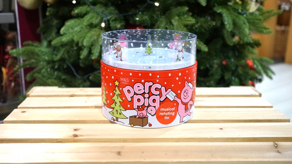 聖誕小豬果汁味橡皮軟糖音樂盒 - $199