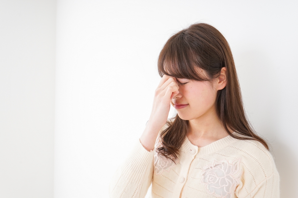 因為流失鐵質，患者會感覺頭暈、視力模糊等貧血徵狀。