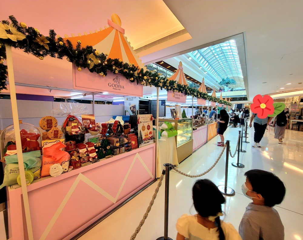 「Sweetmas美食市集」集結本地創意人氣品牌和各式美食。