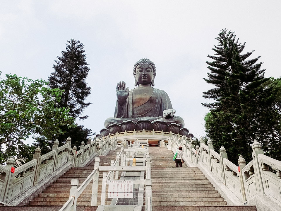 大嶼山好去處之天壇大佛。