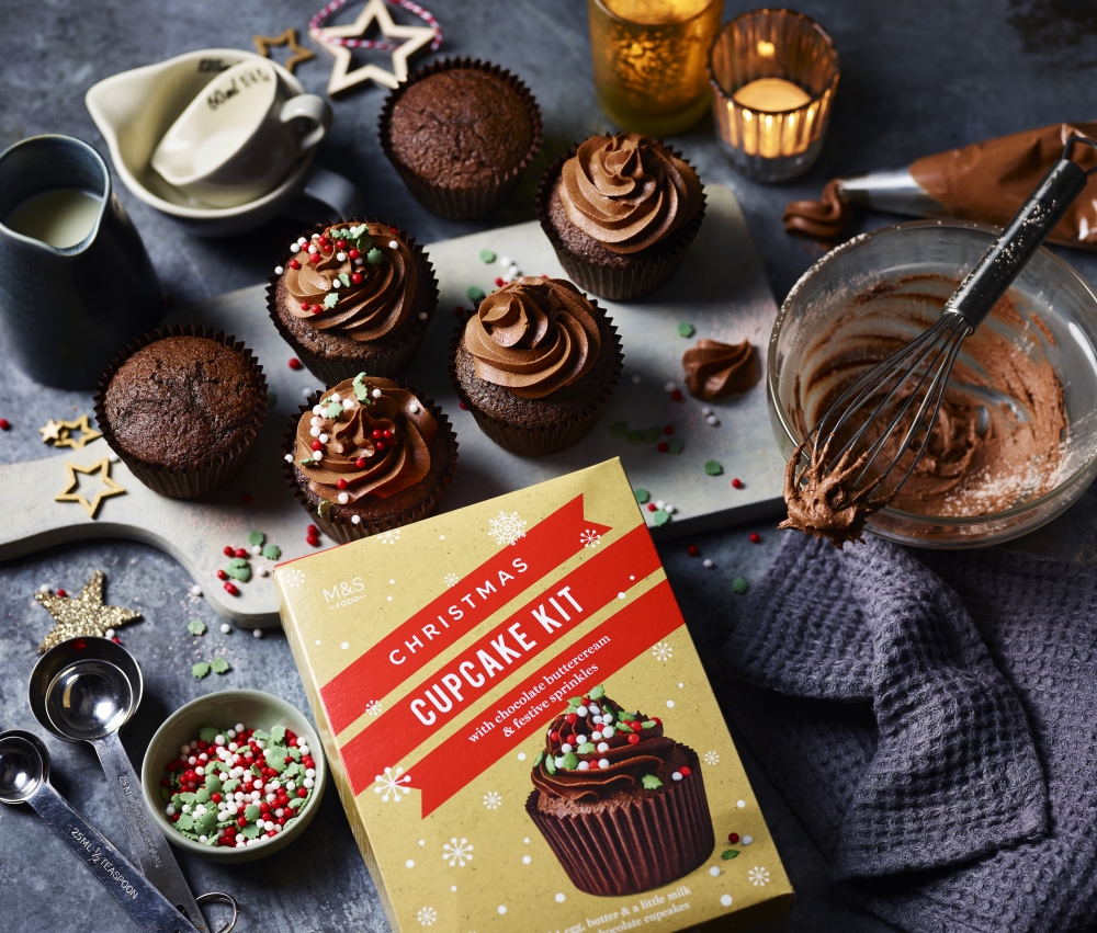 聖誕杯子蛋糕預拌粉套裝 - $59