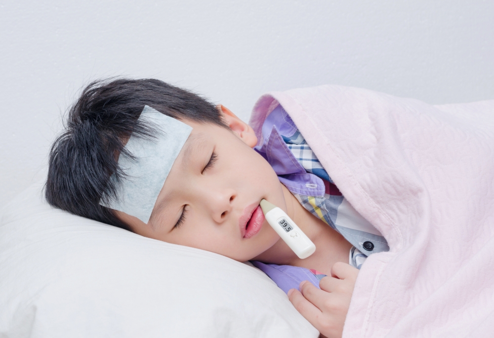 發燒時炎症擴大到全身時的主要徵狀。