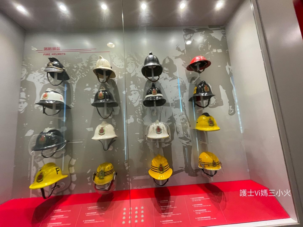 每個頭盔都見證消防員的偉大付出。