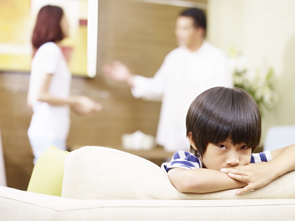 父母壓力大，小孩也會受影響。