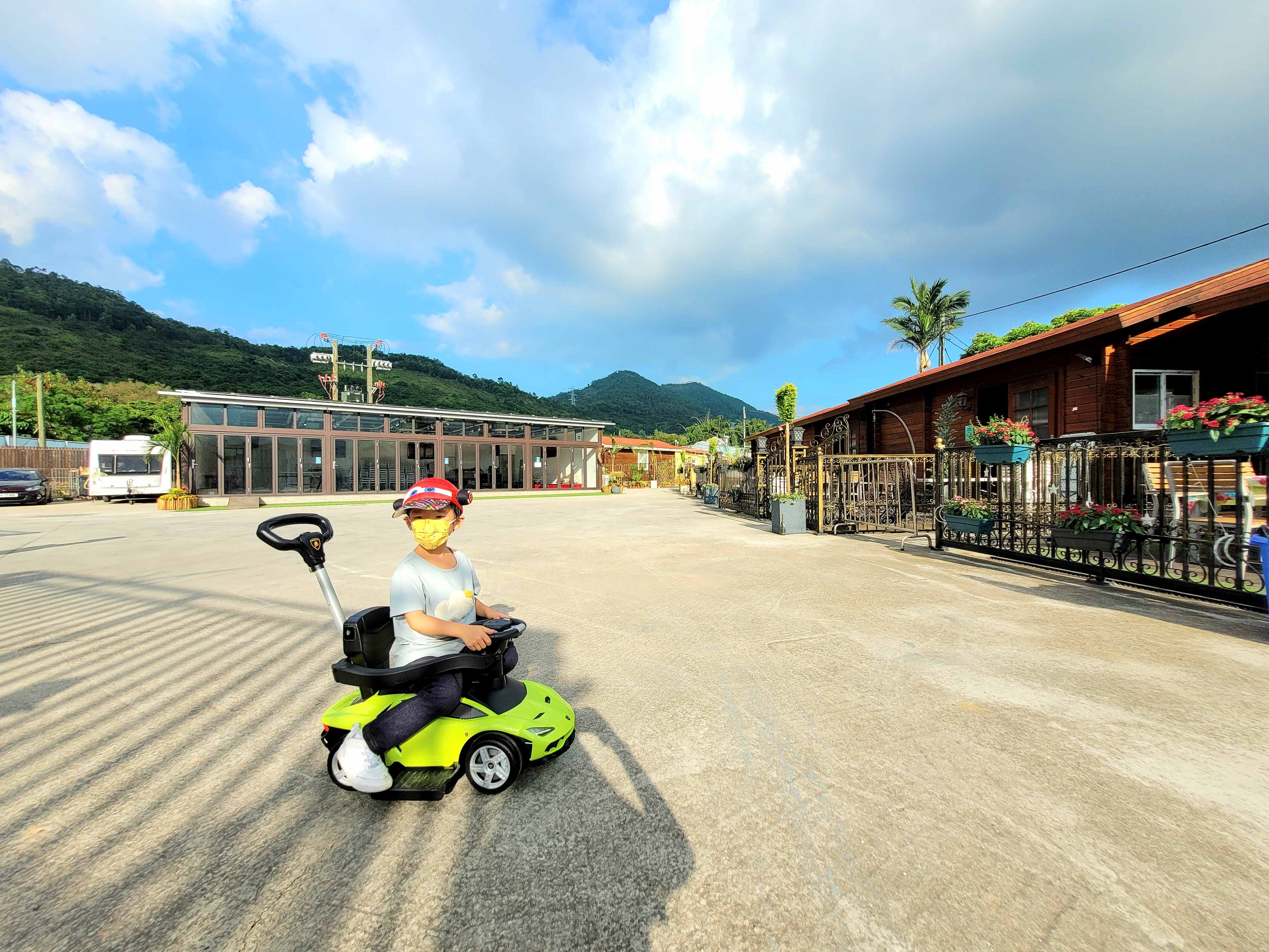 戶外單車場