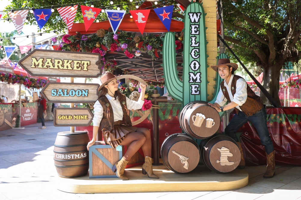 赤柱廣場市集2021以牛仔主題呈現。