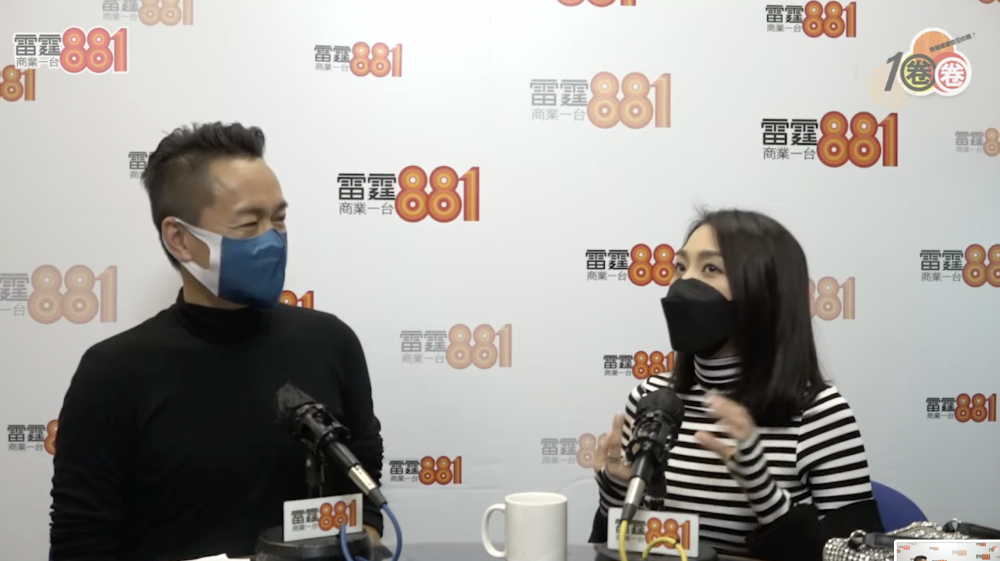 姜麗文上節目分享和父親的相處趣事。