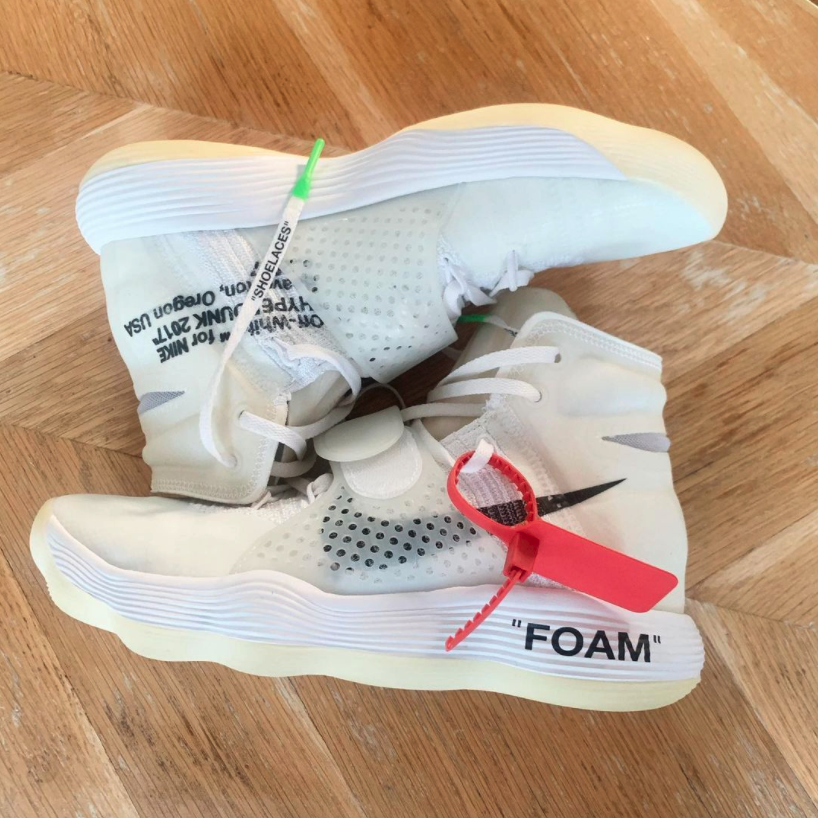 第11次 (未有透露價值)Off White Nike Hyperdunks波鞋