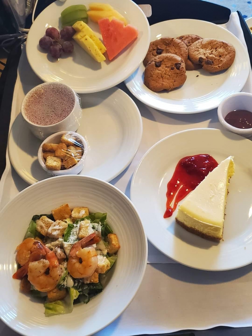 港媽對於遊輪團隊的應變能力和服務感到滿意。