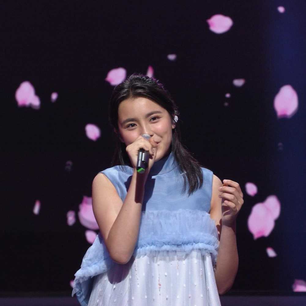 Chantel比賽時就有「巨肺」稱號。