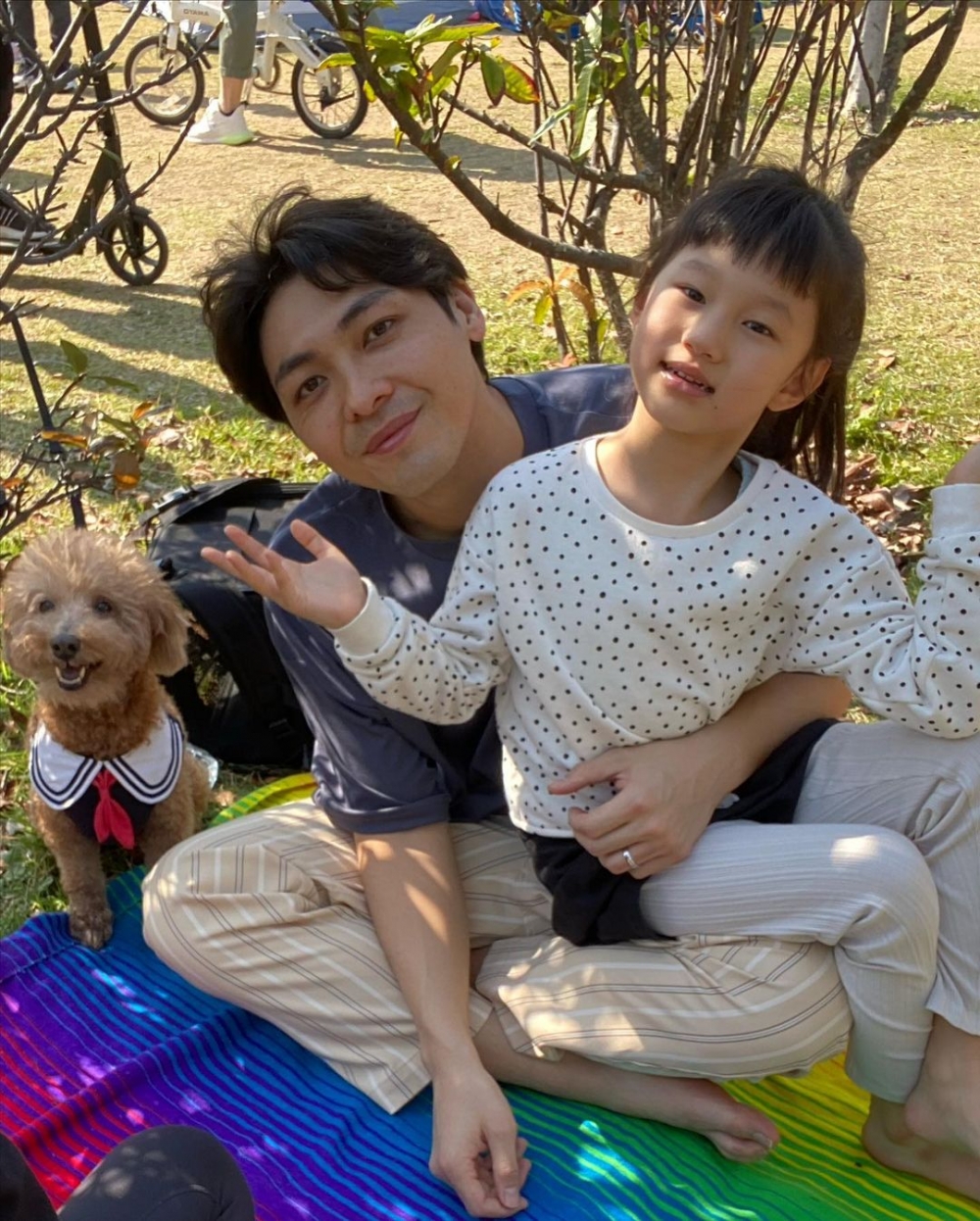 羅孝勇視Affa如己出,非常疼愛。