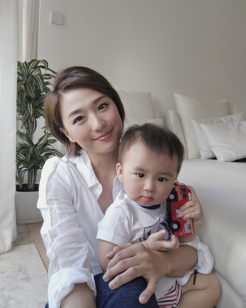 林燕玲兒子已經快滿2歲，目前是她的生活重心。