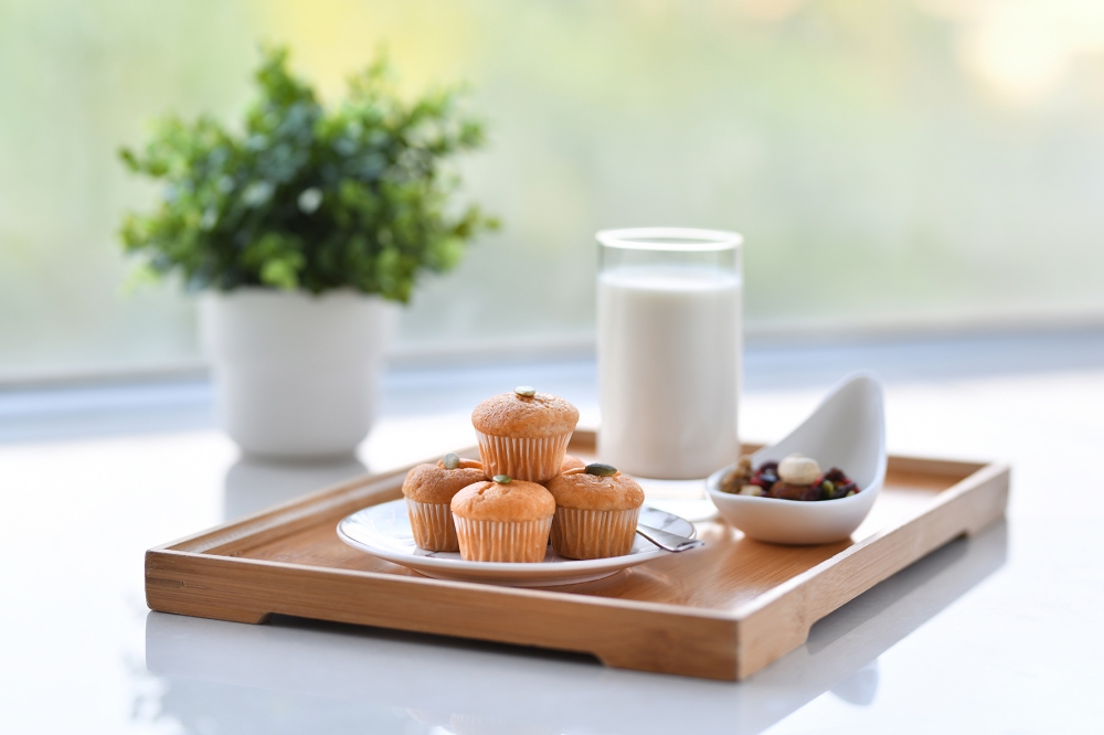 下午茶以輕盈小食為主,補充午後的體力所需。