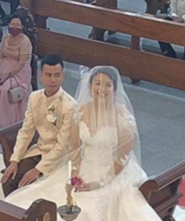 菲律賓有位新娘,邀請前男友親自為自己及未婚夫主持婚禮。