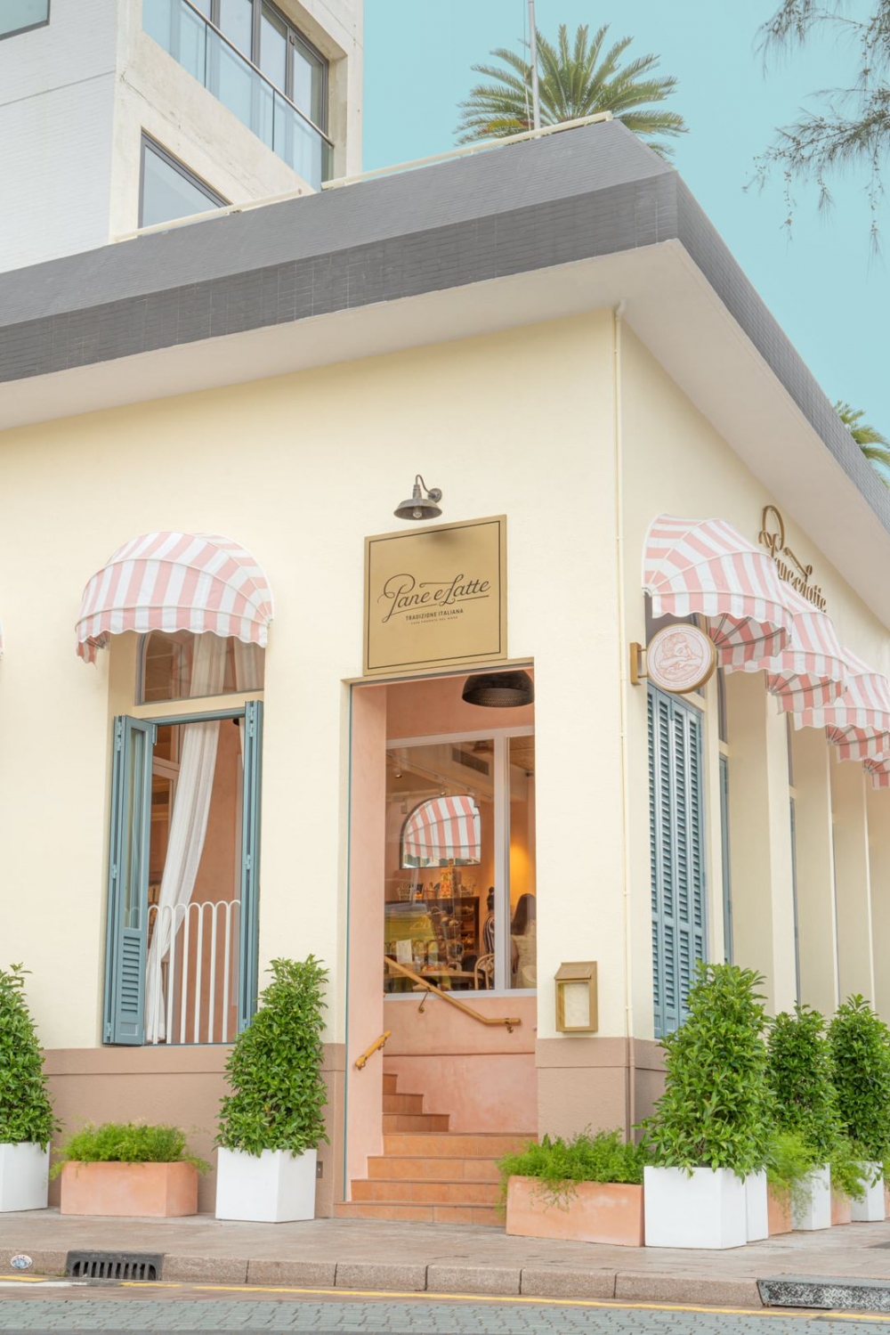 Pane E Latte是赤柱熱門餐廳。