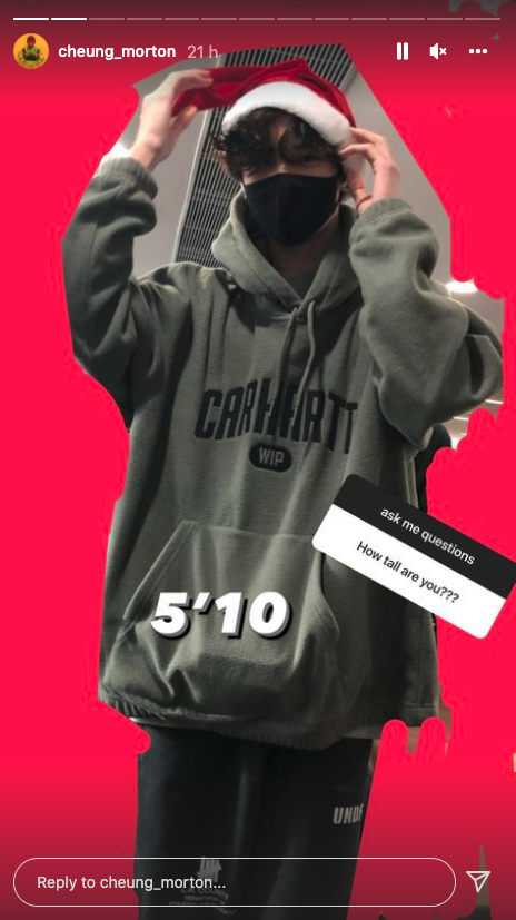 魔童大方公開自己身高。