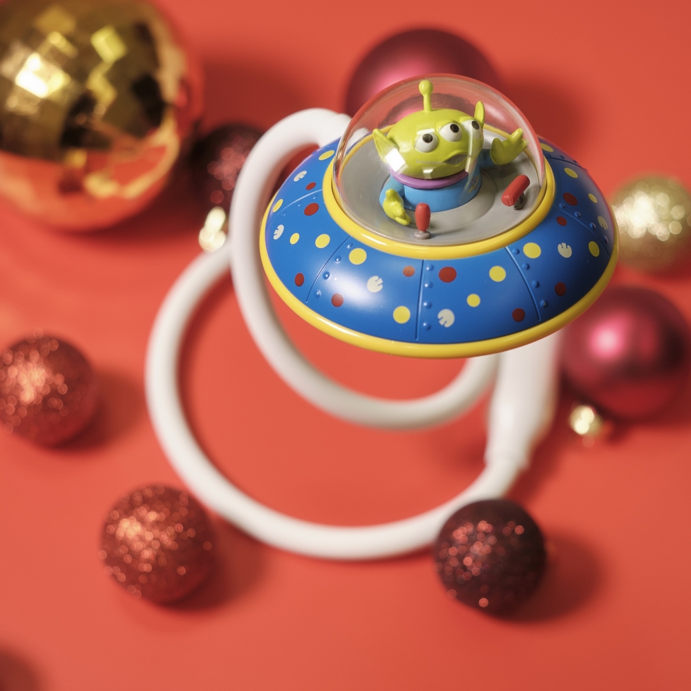 聖誕禮物2021：Toy Story USB充電LED可調較枱燈（三眼仔）。