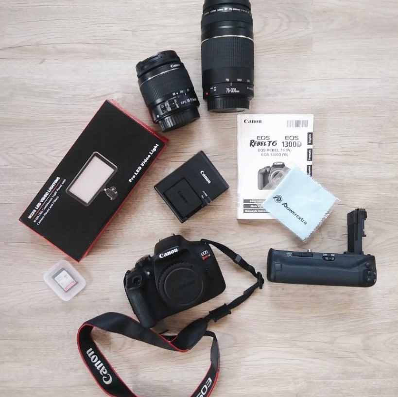 第9次 $550(約4291港元) Canon相機套裝