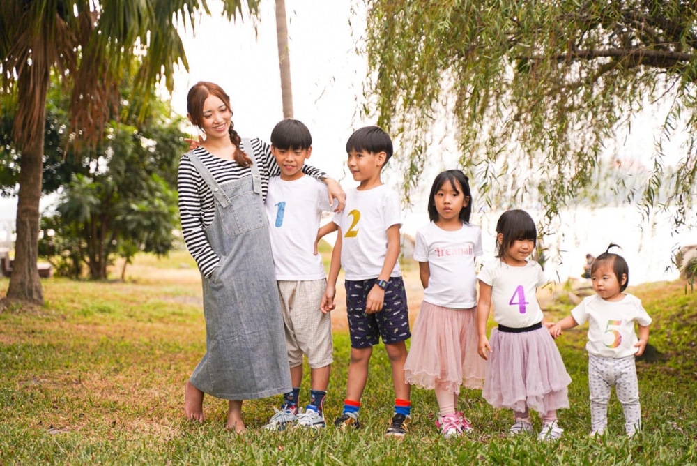 翻攝自FB@林叨囝仔 The Lins' Kids