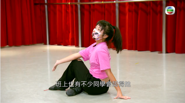 13的Celine興趣很多，特別喜歡跳舞。