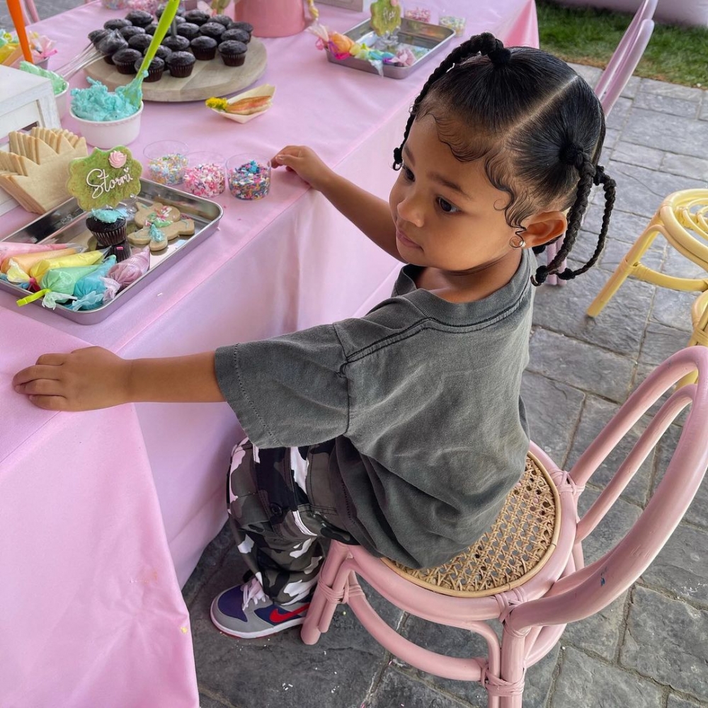 女星Kylie Jenner女兒Stormi Webster。