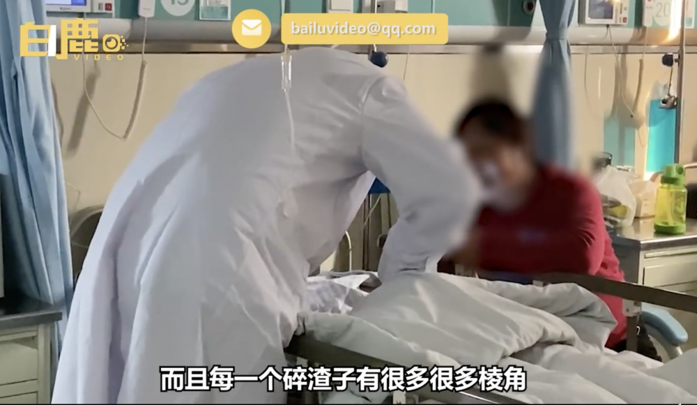 女子為了美顏，狂吞10顆帶籽石榴。