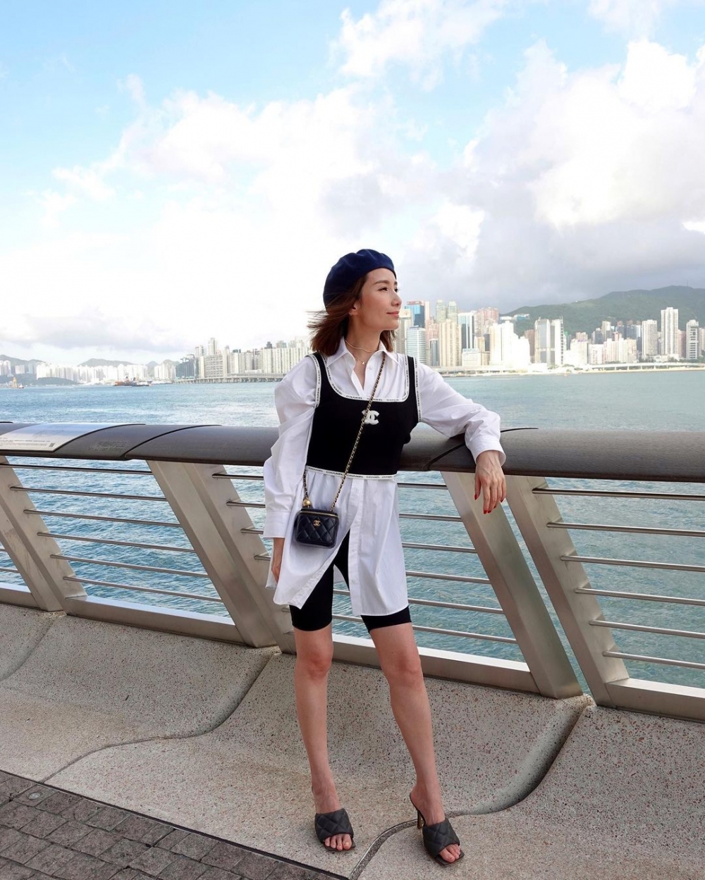 豹嫂表示大事都會找老公商量。。